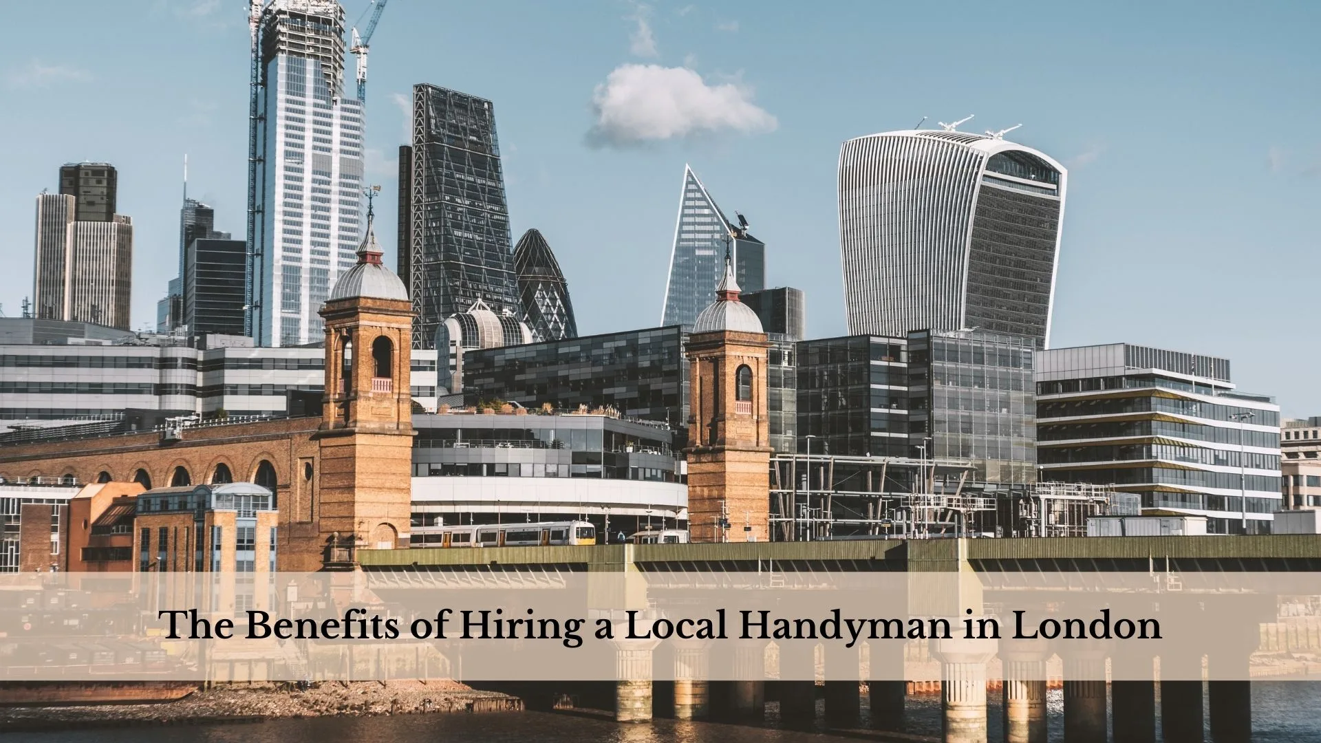 A team member at Beck's Homes is the best trusted handyman in London you could ever want.