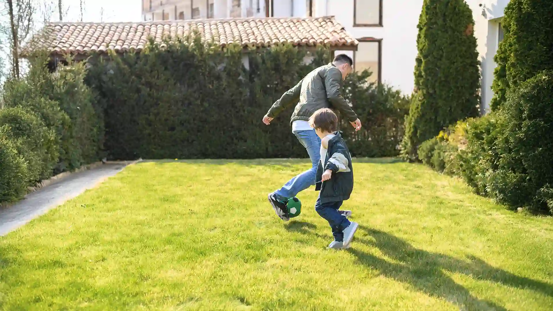 Is it safe to let children play in garden