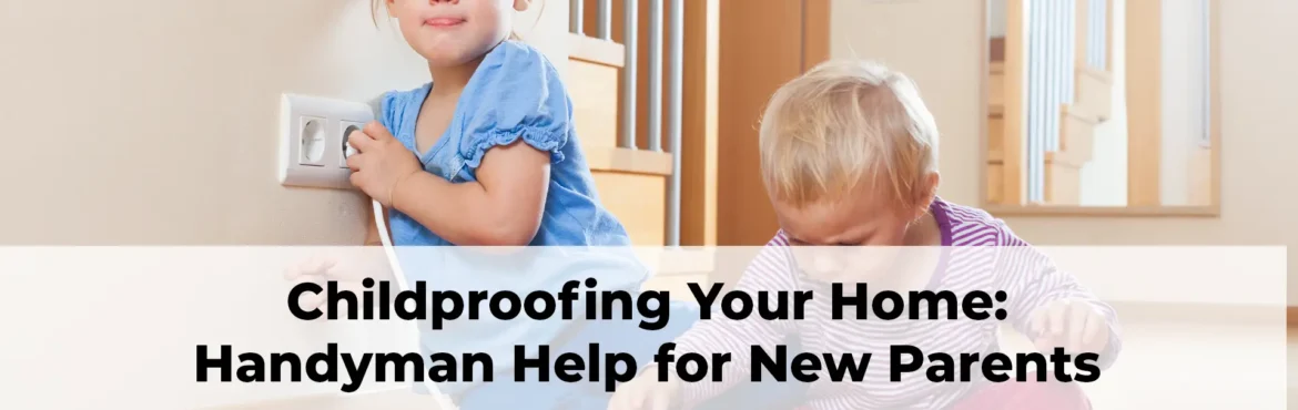 Childproofing your home by hiding electrical cables to protect crawling babies