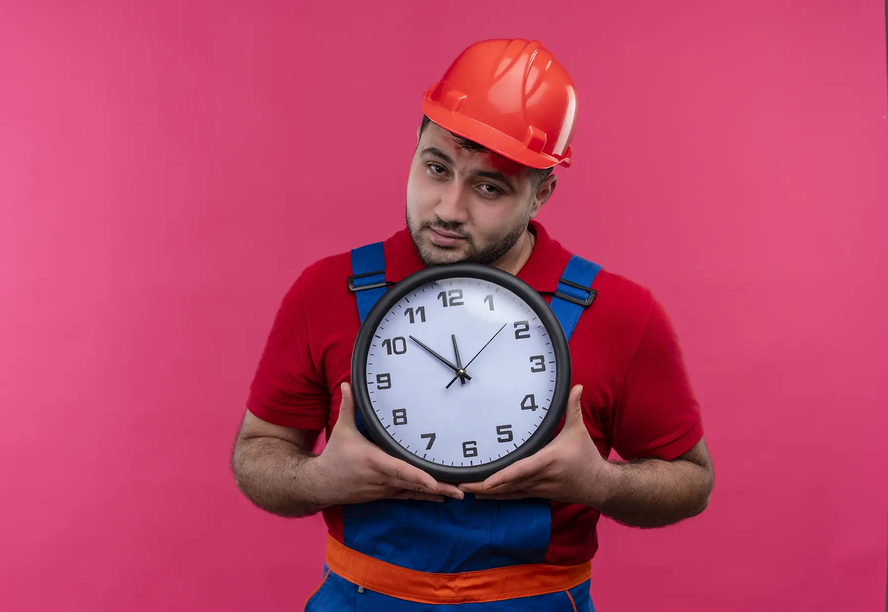 Handyman showing fast and reliable services to prepare your home for guests on time.