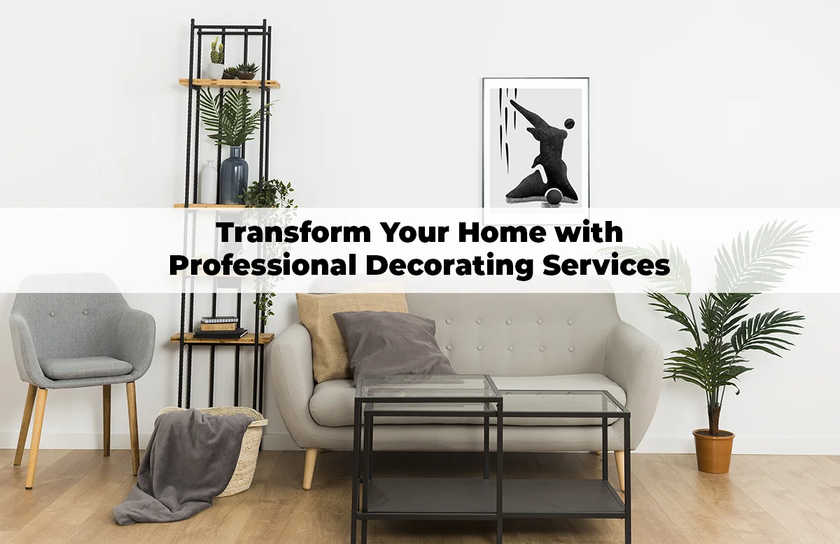 Modern living room transformed with professional decorating services in Central London