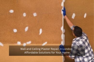 Affordable wall and ceiling plaster repair services in London, making your home look brand new.