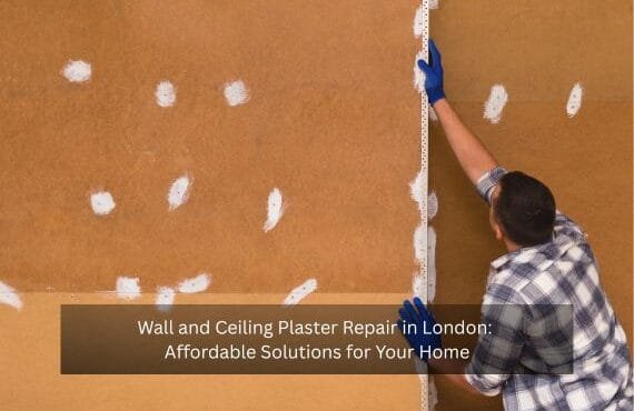 Affordable wall and ceiling plaster repair services in London, making your home look brand new.